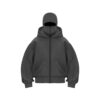 250 GSM  Mask Hoodie with Embroidery Zip-up Sweater