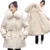 Ladies Winter Bubble Woman Clothes; Puffer Jacket and Coats  Detachable Collar