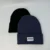 Black Acrylic Warm Knitted Thermal Gorros Plain Men Woman Fashion Caps Custom Acrylic Winter Beanie Hats