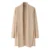 Mid-Length Cardigan ,100% Wool Loose Winter Knit Top Sweater for Women for Autumn Seasons