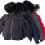 Custom Palm Moose Men Winter Coat Fox Fur Hoody Bomber Down Jacket