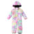 Waterproof Cotton Thick One-Piece Ski Suit for Adults Children Trade Tailored for Single Children Plus Size Kids Ski Overall