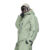 Men's Women's 3L Ski Suit Waterproof Single Board Double Board Warm Jacket with Windproof Hood for Outdoor Sports