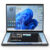 Notebook Computer Intel N95 Cheap Factory Price 14"e;+14"e; 2240*1440 16/32GB RAM Dual Touch Screen Gaming Computer Laptops