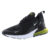 For Nike Men&apos;s for Air Max 270 Athletic Shoes Size 10.5 Black/Light Smoke Grey Breathable EVA & Mesh Insole for Summer Trails