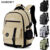 HAIBOWY Unisex Laptop Backpack Simple Design College Student Bag With Cloth Back for Boys Girls Men Casual Style