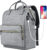 Smart USB Charging Carry on Travel Bag College School Bookbag 15.6inch Women Men Office Teacher Laptop Backpack with Pocket
